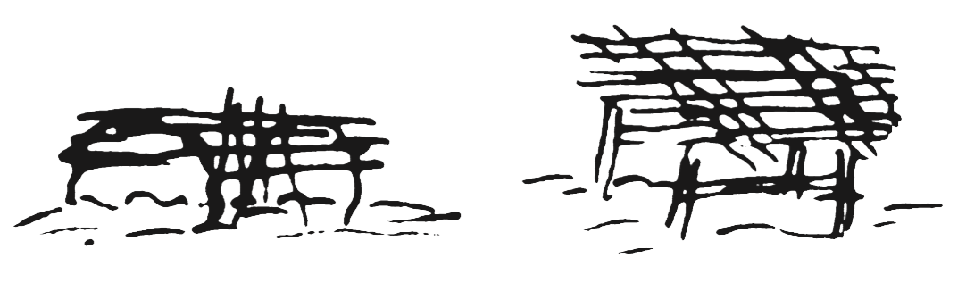 Figure 8.5. Indian lodge frames.